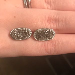 Druzy studs